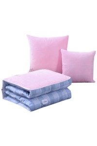 Order solid color plaid crystal velvet dual-purpose pillow quilt Car sofa cushion pillow manufacturer 40*40cm / 45*45cm / 50*50cm TAGS Neighborhood Welfare Association Booth Game Show Online Event ZOOM MEETING Event TEE, Online Event Gifts SKBD027 detail view-14